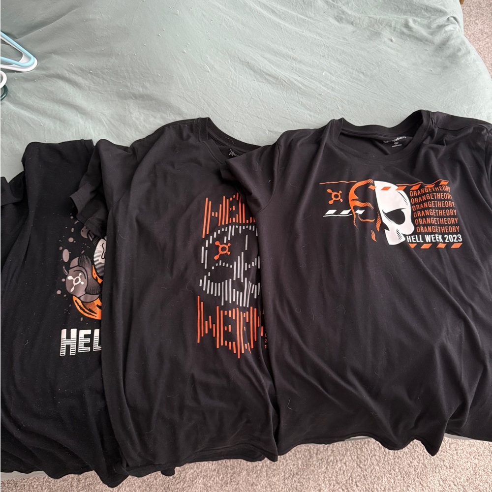 Orangetheory Hell Week Shirts- Lot of 3